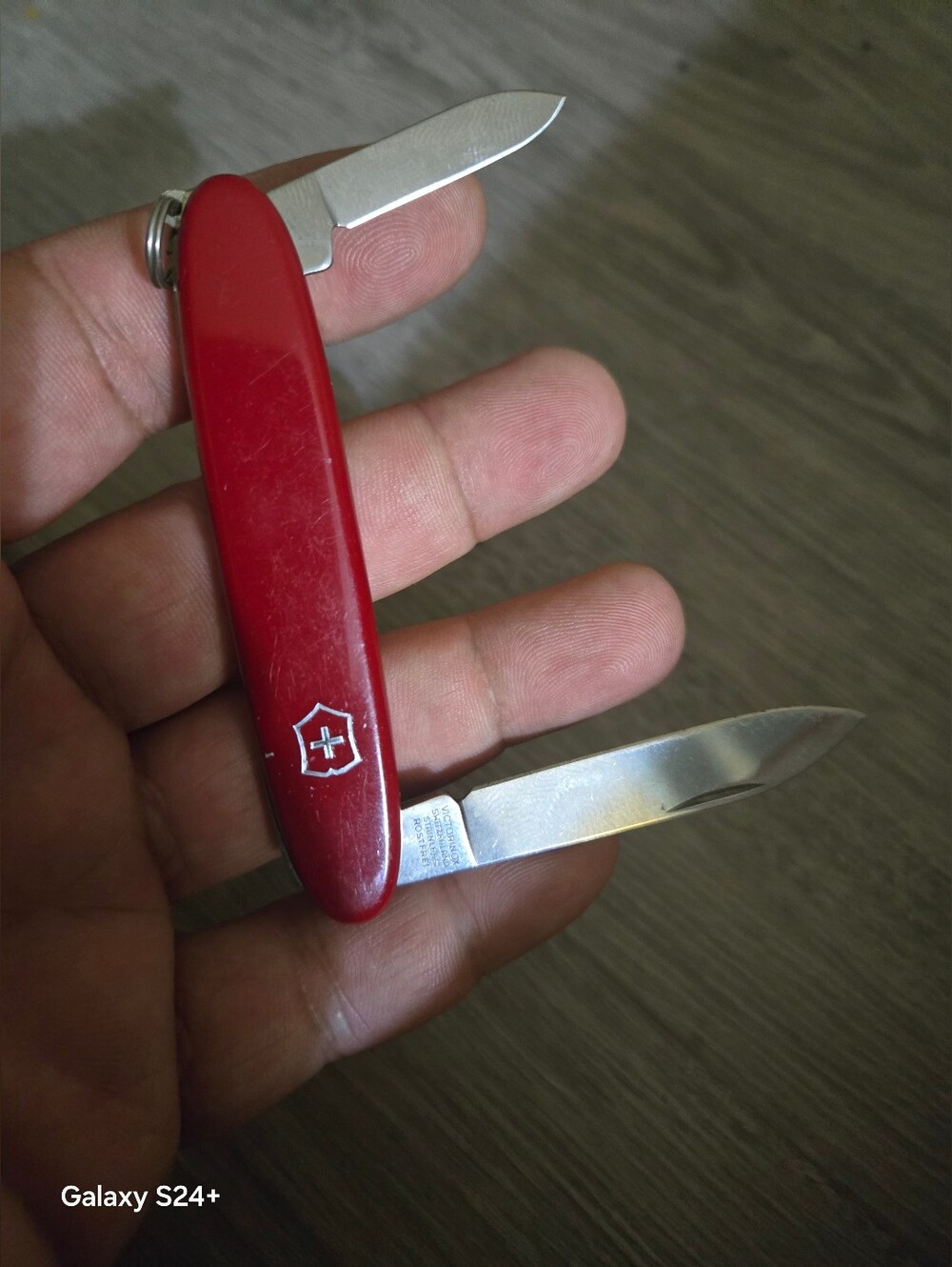 Couteau suisse Victorinox Excelsior 84 mm - Rostfrei - Rouge - à deux lames